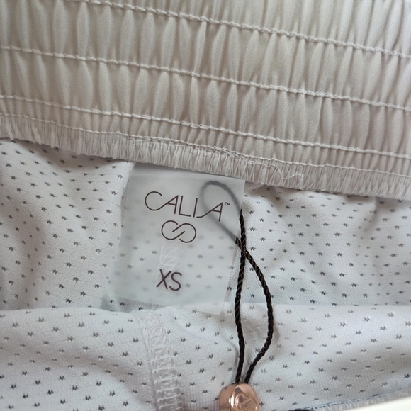 CALIA by Carrie Underwood Golf Birdie Skort XS 16" Sediment Stripe Ardosia NWT - Picture 2 of 12